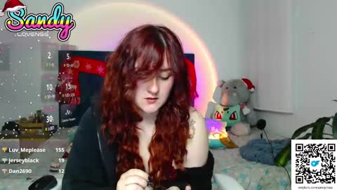 Snapshot of sandprinss chatting on 01.03.25 Sandy Prinss online show from 01.03.25