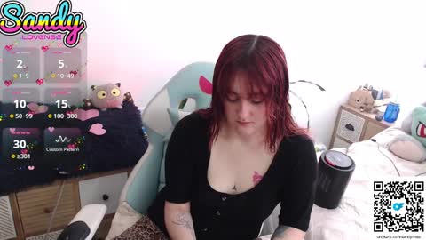 Snapshot of sandprinss chatting on 02.21.25 Sandy Prinss online show from 02.21.25