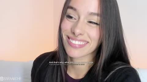 Snapshot of saraarchbould chatting on 06.23.26 Sara online show from 06.23.26