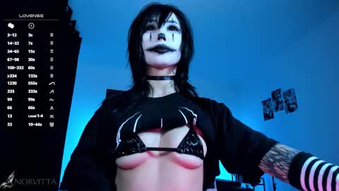 Snapshot of satanbabee_ chatting on 02.20.26 im expecting 300 thumbs up on my altar online show from 02.20.26