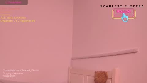 SCARLETT ELECTRA  -  online show from 09.30.25