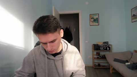 Thomas brunette and Alex blond online show from 02.14.25