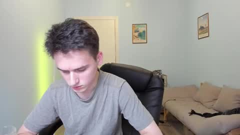 Thomas brunette and Alex blond online show from 03.03.25