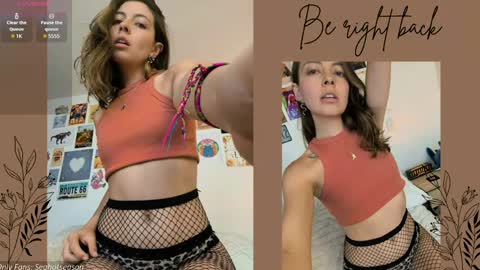 Aria Independent model online show from 04.22.26