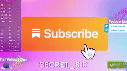 Dean Carter online show from 10.12.25