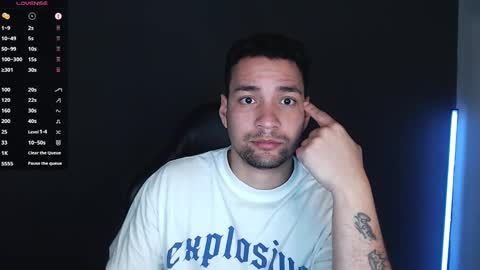 Snapshot of secretboy5000 chatting on 10.16.25 Jex online show from 10.16.25