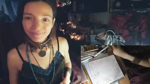 Snapshot of see_ur_smile_ chatting on 12.24.24 Lisa online show from 12.24.24