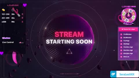 SeraLeeXXX online show from 09.15.25