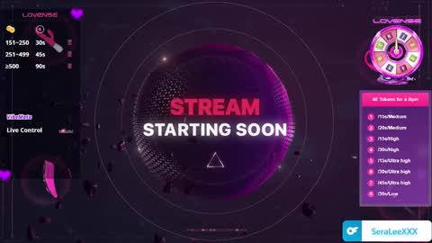 SeraLeeXXX online show from 10.06.25