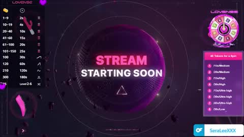 SeraLeeXXX online show from 01.12.26