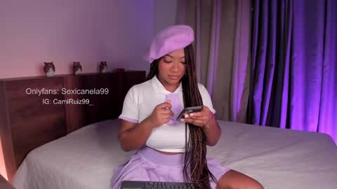 Snapshot of sexicanela99 chatting on 02.13.25 ... Camila ... online show from 02.13.25