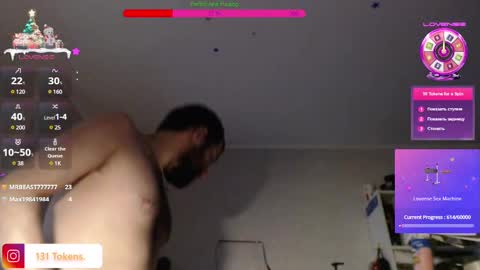 BISEXPRINCE777 online show from 01.04.25