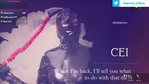 Snapshot of sharoon_gold chatting on 05.31.26 Your mistress Sharon online show from 05.31.26