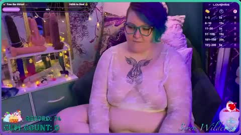 Snapshot of sirenwilde chatting on 05.29.26 Siren Wilde online show from 05.29.26
