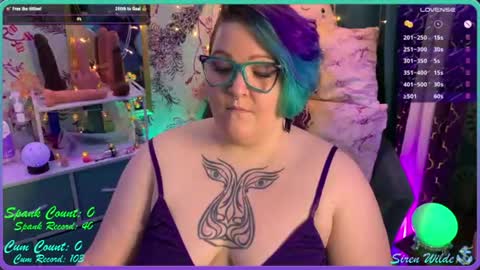 Snapshot of sirenwilde chatting on 06.29.26 Siren Wilde online show from 06.29.26