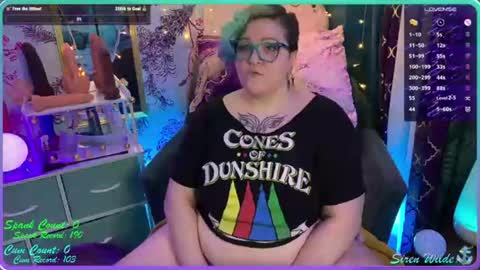 Snapshot of sirenwilde chatting on 07.19.26 Siren Wilde online show from 07.19.26