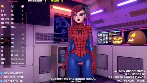 SkyeAnette online show from 11.03.25