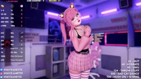 SkyeAnette online show from 11.22.25