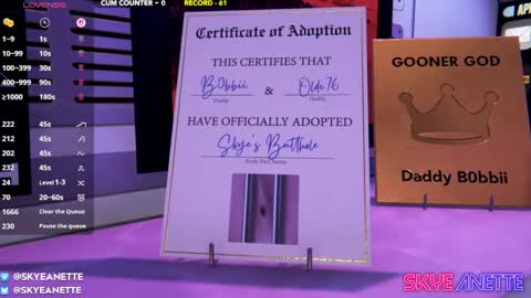 Snapshot of skyeanette chatting on 04.27.26 SkyeAnette online show from 04.27.26