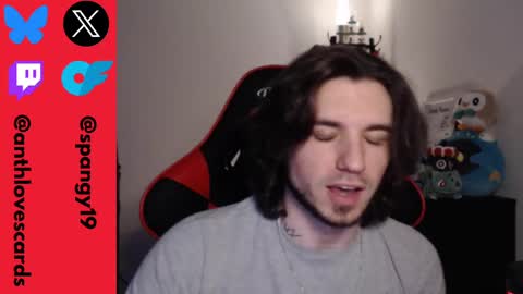 Snapshot of spangy19 chatting on 02.20.25 Anthony online show from 02.20.25