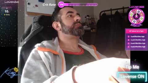 Snapshot of spermtronic chatting on 12.19.25 Tronic online show from 12.19.25