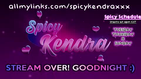 Kendra online show from 03.12.25
