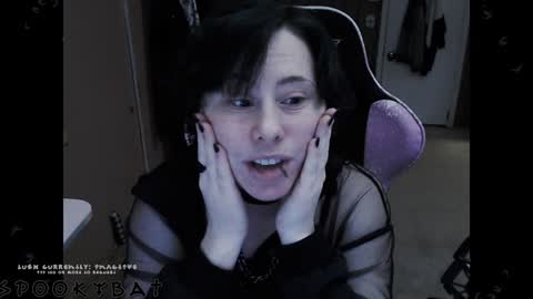 Snapshot of spookybat chatting on 12.04.24 Shio online show from 12.04.24