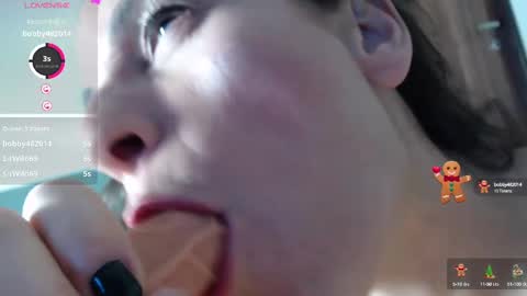 Snapshot of squirtmanica chatting on 12.21.24 Monica online show from 12.21.24