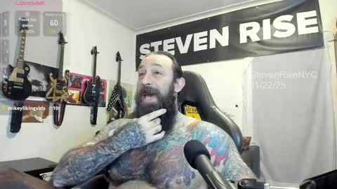 StevenRiseNYC online show from 11.22.25