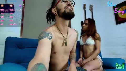 Snapshot of stiv_and_emi chatting on 01.19.25 emi and stiv online show from 01.19.25