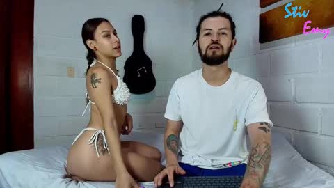 Snapshot of stiv_and_emi chatting on 02.14.25 emi and stiv online show from 02.14.25