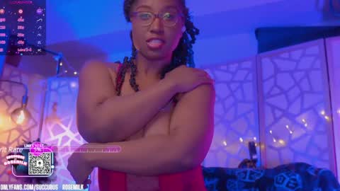 Succubus RoseMilk online show from 12.10.24