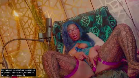 Succubus RoseMilk online show from 01.24.25