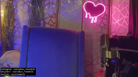 Succubus RoseMilk online show from 01.30.25