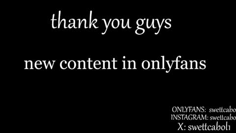 swettcabol online show from 04.16.26