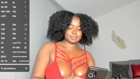 Snapshot of tanishaaevans chatting on 04.28.26 Tanisha online show from 04.28.26