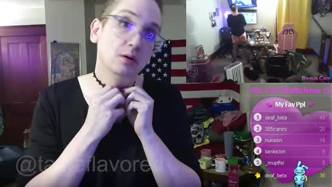 Snapshot of tasteflavored_femboy chatting on 02.16.25 Taste online show from 02.16.25