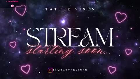 Snapshot of tatted_vixen chatting on 07.12.26 Tatted Queen online show from 07.12.26