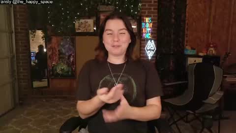Snapshot of the_happy_space chatting on 07.27.26 MATERNITY LEAVE online show from 07.27.26