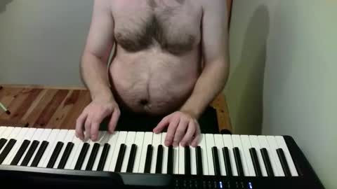 Snapshot of the_naked_pianists chatting on 03.17.26 Stephan 34 Cassandra 25 online show from 03.17.26
