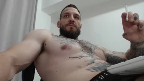 Snapshot of thebestmuscles chatting on 10.22.25 John online show from 10.22.25