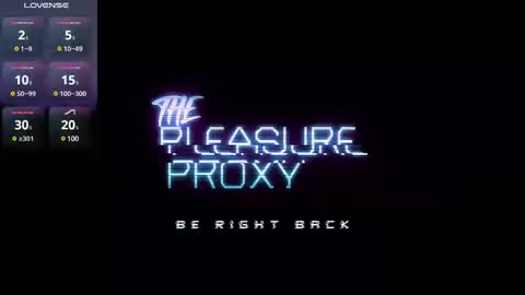 Snapshot of thepleasureproxy chatting on 01.07.25 The Pleasure Proxy online show from 01.07.25