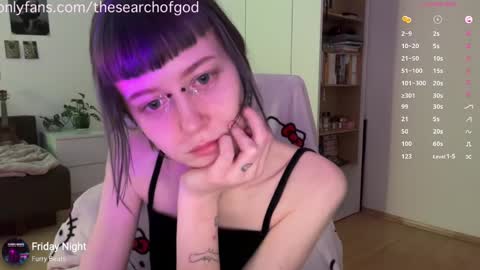 Snapshot of thesearchofgod chatting on 03.07.25 LISA                                            online show from 03.07.25
