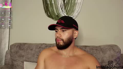 Snapshot of thiagohunk chatting on 10.02.25 THIAGO online show from 10.02.25