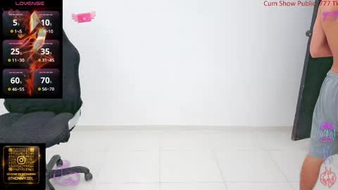 Snapshot of thommy_cute chatting on 04.19.26 Thomas online show from 04.19.26