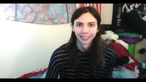 Snapshot of totalfuckingadorable chatting on 12.29.24 Luna online show from 12.29.24