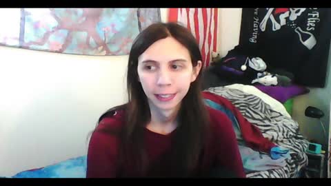 Snapshot of totalfuckingadorable chatting on 01.13.25 Luna online show from 01.13.25