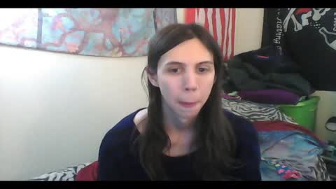 Snapshot of totalfuckingadorable chatting on 01.17.25 Luna online show from 01.17.25