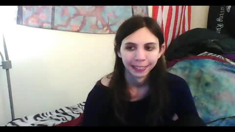 Snapshot of totalfuckingadorable chatting on 02.23.25 Luna online show from 02.23.25