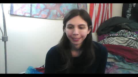 Snapshot of totalfuckingadorable chatting on 02.24.25 Luna online show from 02.24.25